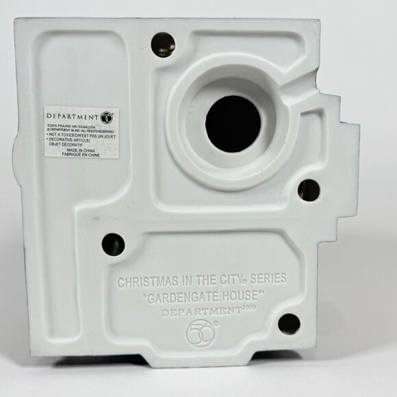 Dept 56 Garden Gate House 58915 Christmas in the City Lighted Village - Picture 11 of 12